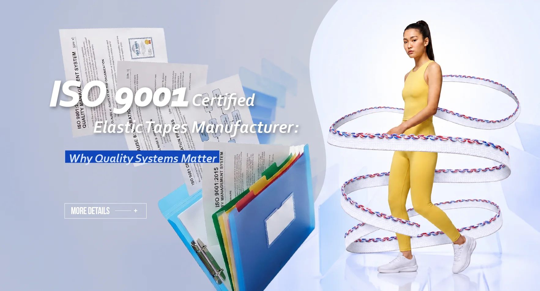 ECI Elastic — produkcja taśm elastycznych z certyfikatem ISO 9001