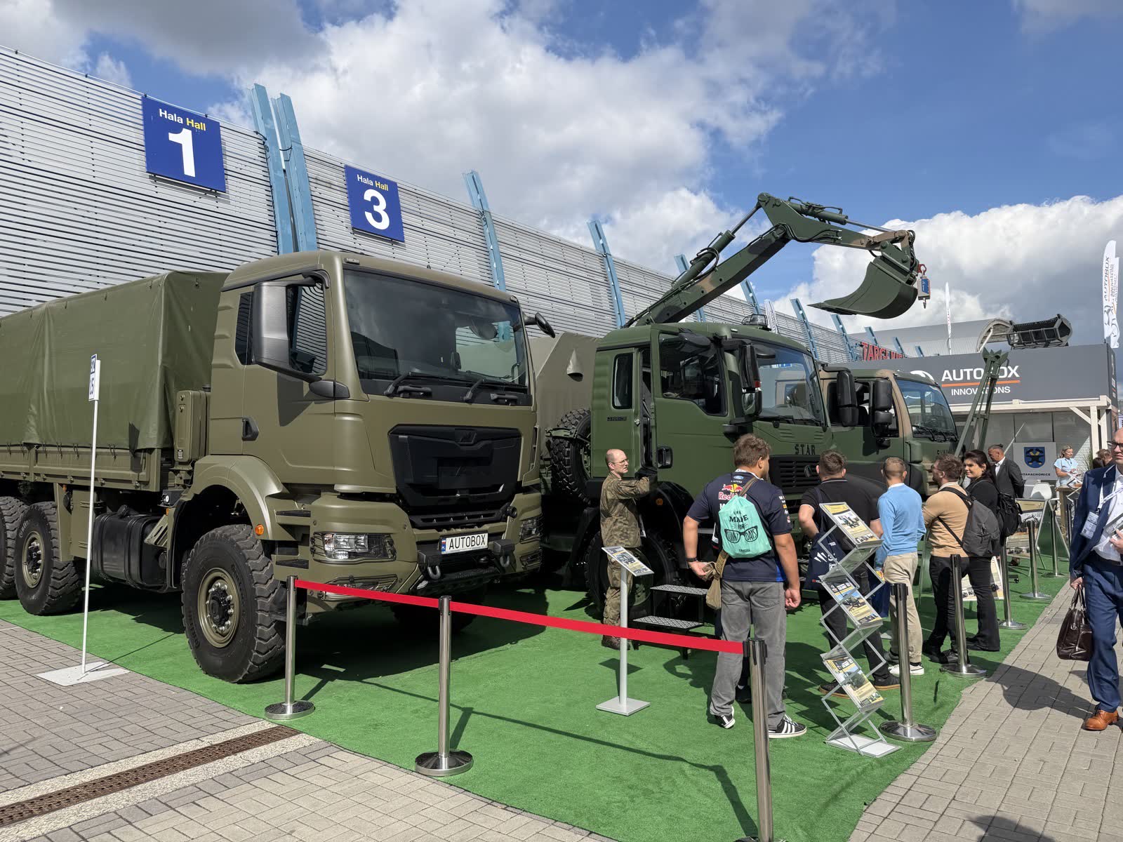Military logistics and engineering vehicles